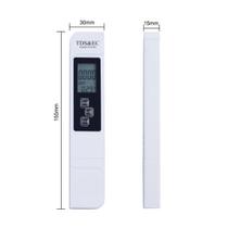 Medidor de TDS / EC / Temperatura Digital com Calibração Automatica