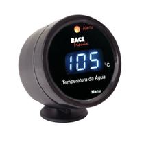 Medidor de temperatura água racetronix display azul + copo suporte com fita dupla face ts90 cs01 Medidor de temperatura água racetronix display azul + copo suporte com fita dupla face ts90 cs01