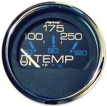 Medidor de temperatura da água Faria Chesapeake Black 100-250C Medidor de temperatura da água Faria Chesapeake Black 100-250C