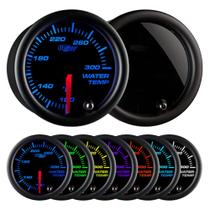 Medidor de Temperatura da Água GlowShift 52mm com Lente Colorida de 7 Cores Medidor de Temperatura da Água GlowShift 52mm com Lente Colorida de 7 Cores