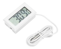 Medidor De Temperatura Digital Com Sensor Externo Para Aquário, Freezer, Chocadeira, Estufa E Câmera Fria