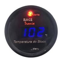 Medidor de temperatura do bloco display azul (sem sensor)
