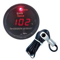 Medidor De Temperatura Do Bloco Display Vermelho Com Sensor