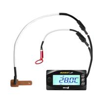 Medidor De Temperatura Duplo Para Motocicleta MINI 4, Medidor De Temperatura Do Cilindro, Sensor De Medidor De Temperatura Duplo Para Motocicleta MINI 4, Medidor De Temperatura Do Cilindro, Sensor De