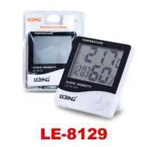 Medidor De Temperatura Termo Higrômetro Digital Data E Hora - Lelong
