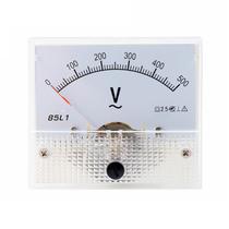 Medidor de tensão voltmeter analógico voltômetro medidor 85l1 AC0-100V Plástico - 0-500V