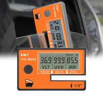 Medidor de tonalidade de janela Dizikzo 3 em 1 Solar Film VL/UV/IR Tester