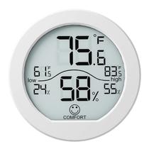 Medidor de Umidade Digital SECRUI TH1 Termômetro Interno com LCD