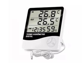 Medidor de umidade e temperatura digital Termo higrômetro EXBOM