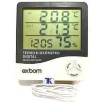 Medidor de umidade e temperatura digital -- Termohigrômetro -- EXBOM