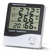 Medidor De Umidade E Temperatura Lcd Mut600S Exbom