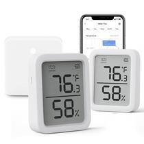 Medidor de Umidade SwitchBot Meter Plus 2+Hub Mini Bluetooth