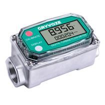 Medidor de vazão de combustível de turbina digital GRYVOZE 3/4 polegadas