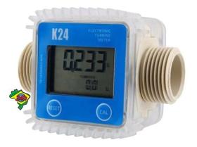 Medidor De Vazão Digital K24 Com Sensor Água Óleo Gasolina