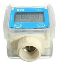 Medidor De Vazão Digital K24 Com Sensor Água Óleo Gasolina Medidor De Vazão Digital K24 Com Sensor Água Óleo Gasolina