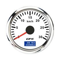 Medidor De Velocidade Digital GPS Universal 52MM Com Luz De Fundo Em 7 Cores Para Carro, Barco, Moto