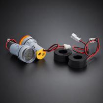 Medidor De Voltagem E Amperagem Digital Embutir Redondo Para Quadro De Distribuição Energia Bivolt AC Medidor De Voltagem E Amperagem Digital Embutir Redondo Para Quadro De Distribuição Energia Bivolt AC