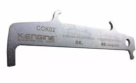 Medidor desgaste e dilatação de corrente - kengine cck02 - c/ gancho p/ instalação