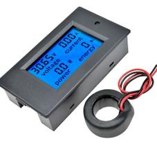 Medidor Digital Ac 80~260v Wattímetro Amperímetro Voltímetro 110v 220v