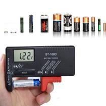Medidor digital de 1,5 a 9v aa aaa c d de pilhas e bateria de carga universal verifica