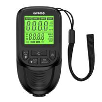 Medidor Digital De Espessura De Revestimento De Carro 0-2000UM Testador De Filme De Pintura Com Luz