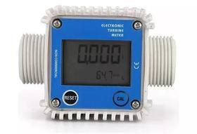 Medidor Digital De Fluxo Vazao Agua Diesel Arla 320 Quimicos