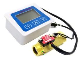 Medidor Digital De Fluxo Vazão E Temperatura - Consumo Dagua