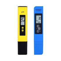 Medidor Digital De Ph Tds, Testador De Qualidade Da Água 0-14 Ph 0-9990ppm Lcd, Testador De Pureza - others