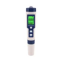 Medidor Digital De Qualidade Da Água 5 Em 1 TDS EC PH Salinidade Temperatura Para Piscinas Aquários