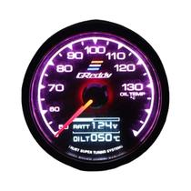 Medidor Digital De Temperatura Da Água LCD De 62mm GReddi Turbo Boost Pressão Do Óleo Relação Ar