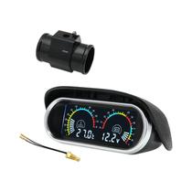 Medidor Digital De Temperatura Da Água Para Carro E Caminhão 12V 24V Com Adaptador De Sensor NPT 1/8