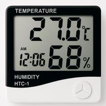 Medidor Digital de Temperatura Umidade e Hora Ideal para Controle Ambiental