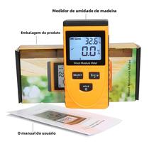 Medidor Digital De Umidade De Madeira, Higrômetro, Testador De Umidade, Ferramenta Detectora De