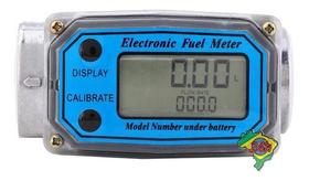Medidor Digital Fluxo Água Diesel Produto Químicos Líquidos Medidor Digital Fluxo Água Diesel Produto Químicos Líquidos