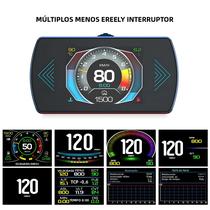 Medidor Digital Inteligente P12 OBD2 HUD Para Carro Com Leitor De Código De Falha E Medidor De