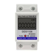 Medidor digital monofásico de consumo de energia em kwattes hora, com caracteristicas, tensão 220 voltes, corrente máxima de 80 amperes e fr. de 60hz Medidor digital monofásico de consumo de energia em kwattes hora, com caracteristicas, tensão 220 voltes, corrente máxima de 80 amperes e fr. de 60hz