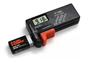 Medidor Digital Testador De Carga Pilha Aa, Aaa, Bateria 9V