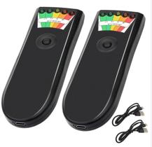 Medidor EMF FBULWSEC, recarregável atualizado, LED de 5 níveis (pacote com 2) Medidor EMF FBULWSEC, recarregável atualizado, LED de 5 níveis (pacote com 2)