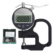 Medidor Espessura Digital Micrômetro Especímetro 12mm 0.01mm