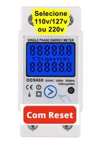 Medidor Individual De Energia Compacto Monofásico 110v 80a