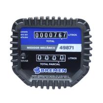Medidor Mecânico Óleo 30L/MIN 6 Dígitos 49871 BREMEN Medidor Mecânico Óleo 30L/MIN 6 Dígitos 49871 BREMEN