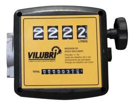 Medidor Mecânico para Óleo Diesel 120L/Min 4Digitos Vilubri
