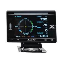 Medidor OBD2 Turboalimentado Com Pressão De Óleo, Temperatura, Valor G, Giroscópio, LCD RGB LED LUFI