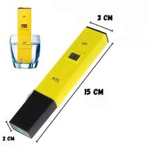 Medidor Ph Digital Água Lcd Phmetro Atc + Bateria Sashê Case - b max