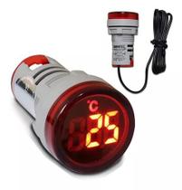 Medidor temperatura 22mm vermelho sibratec Medidor temperatura 22mm vermelho sibratec