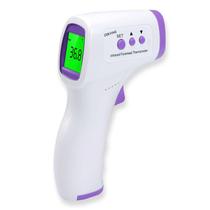 Medidor temperatura digital infravermelho febre adulto e infantil rgb