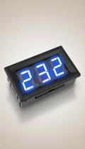 Medidor Tensão Voltimetro LED Azul 70-500V AC