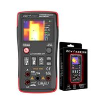 Medidor Térmico De Dupla Função Zoyi R01 Termômetro Infravermelho Testador Elétrico Multímetro AC/DC