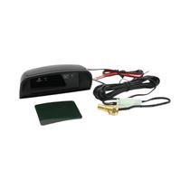 Medidor Universal 2 Em 1 Para Carro: Temperatura Da Água E Voltímetro Com Adaptador De Sensor 1/8NPT