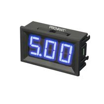 Medidor Voltagem Digital Voltimetro DC 4,5v a 32v Azul com 3 Fios